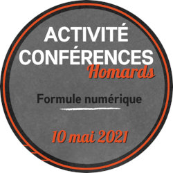 Activité conférences numérique homards 2021